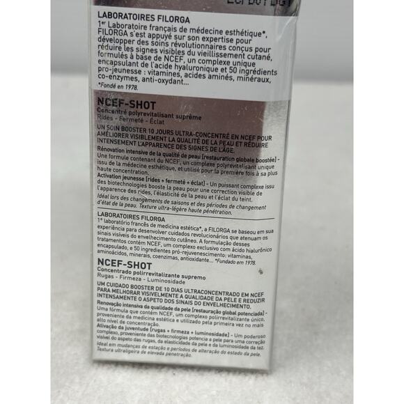 Laboratories Filorga NCEF-Shot Supreme Polyrevitalisant Supreme .5oz - Picture 6 of 8